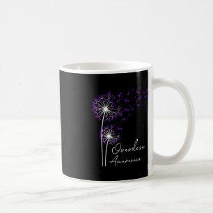 Blume Dandelion Faith Hope Liebe Lila Überdosierun Kaffeetasse