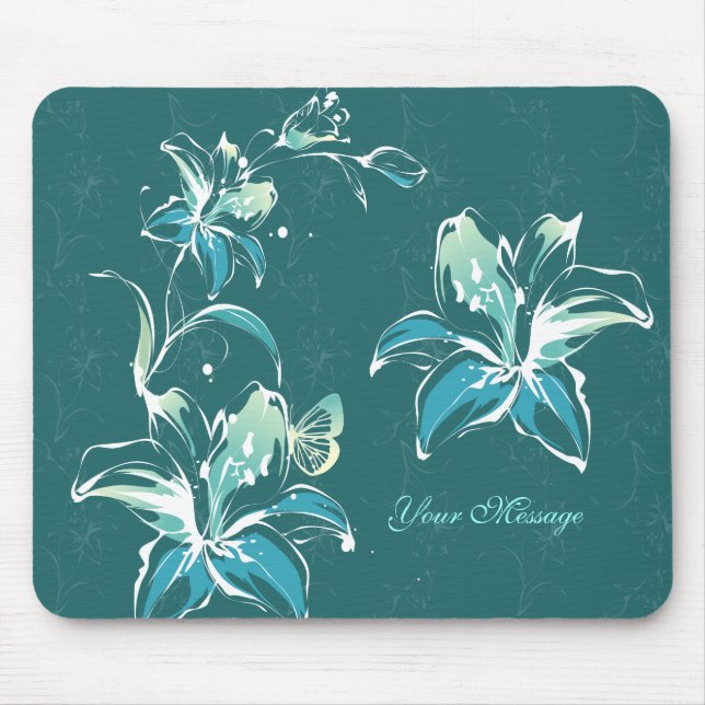 Blume Deco 9 Mousepad (Vorne)