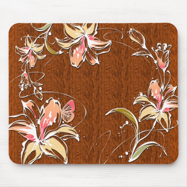 Blume Decor 10 Mousepad (Vorne)
