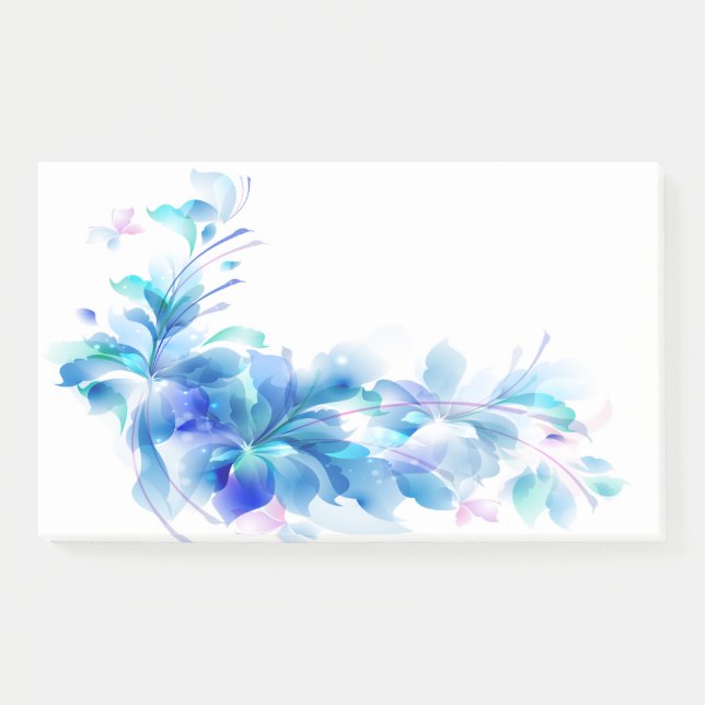 Blume Decor 23 Optionen Post-it Klebezettel (Vorderseite)