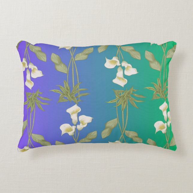 Blume Dekokissen (Vorderseite)