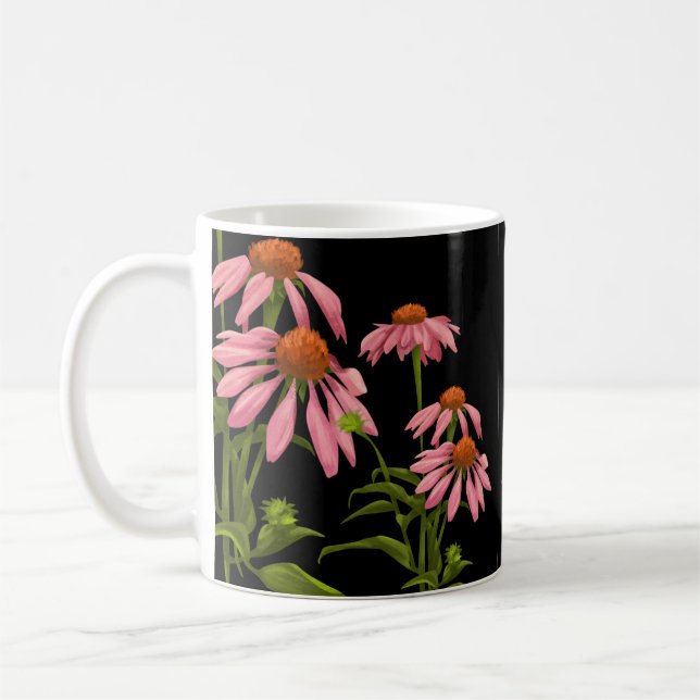 Blume dekorieren werfen Kissen Kaffeetasse (Links)