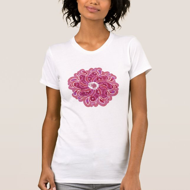 Blume & Denim Kirschrottenteam Top (Vorderseite)