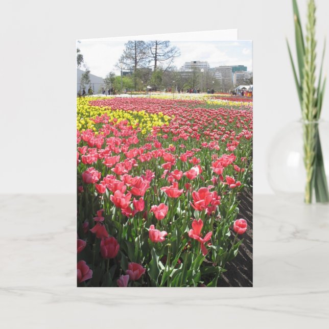 Blume, denken Sie Karte (Vorderseite)