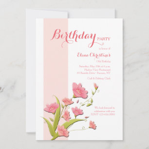 Blume der Alstroemeria Einladung