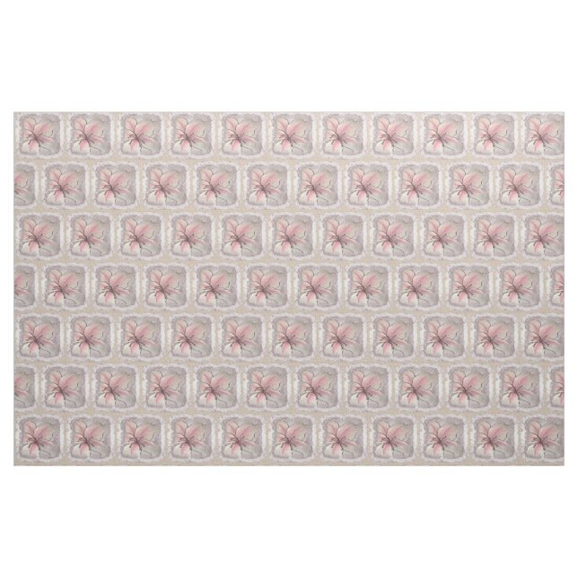 Blume der aufstrebenden Lilie Stoff (Fat Quarter (45,7 x 55,9 cm))
