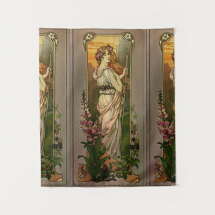 Blume der Berge von Élisabeth Sonrel Wandteppich