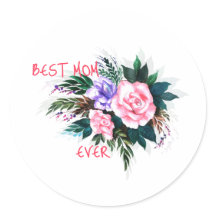 Blume der besten Mutter aller Zeiten