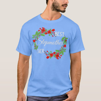 Blume der besten Stepmutter je Stepmutmütter T-Shirt