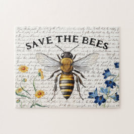 Blume der Bienen Big Bee gerettet Puzzle