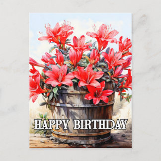 Blume der Blüte Postkarte