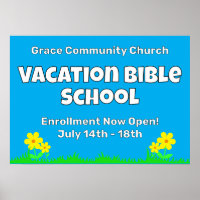 Blume der Custom Vacation Bible School