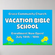 Blume der Custom Vacation Bible School