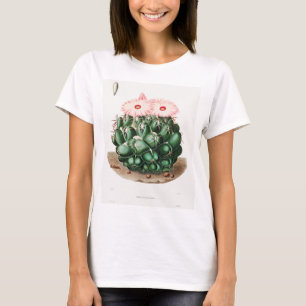 Blume der Elephant-Zahnkaktus T-Shirt