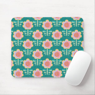 Blume der Federrückführung Mousepad