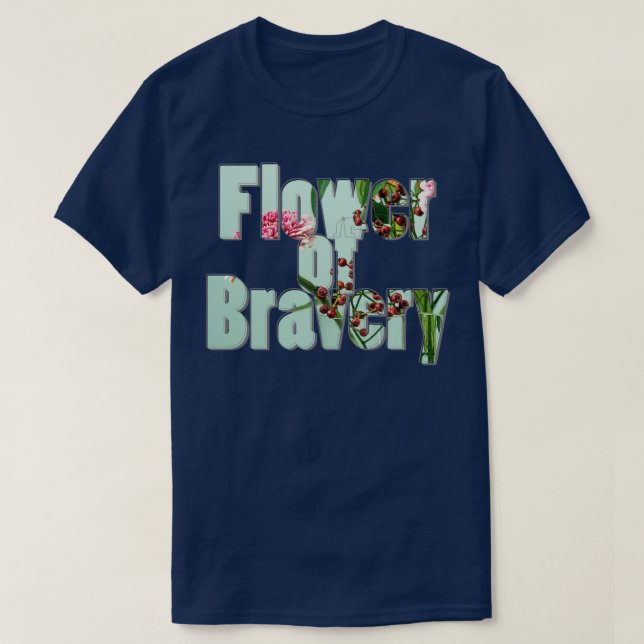 Blume der Gehirnschaft 1 T-Shirt (Design vorne)