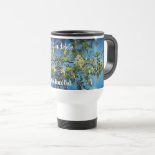 Blume der Heimat blüht Personalisiert Reisebecher