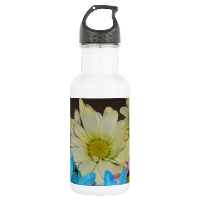 Blume der Hochzeitspartei Daisy Peace Liebe Destin Trinkflasche (Vorderseite)