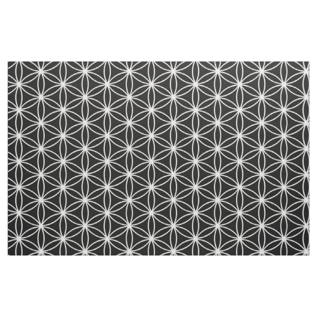 Blume der Leben-heiligen Geometrie Stoff (Fat Quarter (45,7 x 55,9 cm))