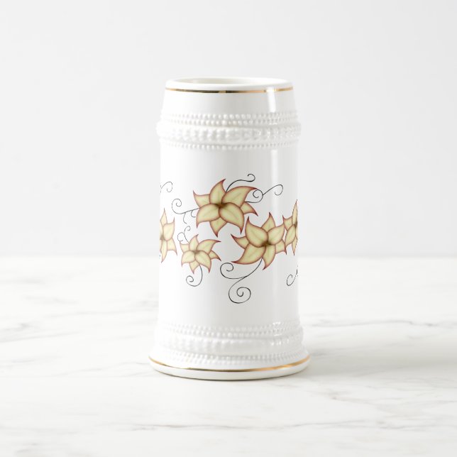 BLUME DER LIEBE BIERGLAS (Mittel)