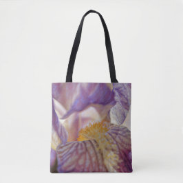 Blume der Lila Iris-Tasche Sprichwörter