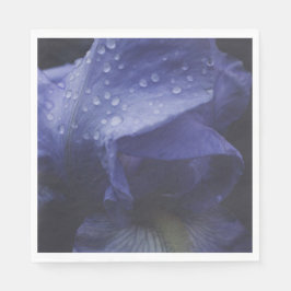 Blume der lila Rose Serviette