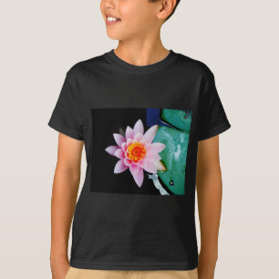 Blume der Lilie (Pink und Orange) T-Shirt