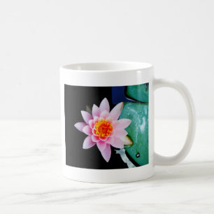 Blume der Lilie (Pink und Orange) Tasse