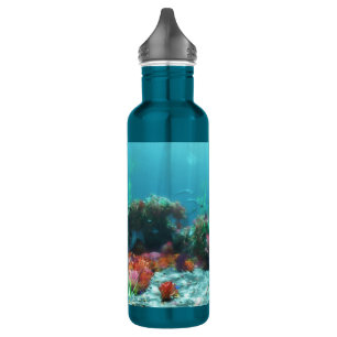 Blume der Meerwasserflasche Edelstahlflasche