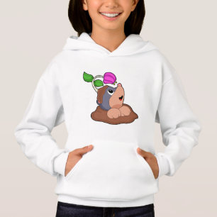 Blume der Mole Earth Hoodie