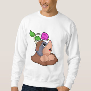 Blume der Mole Earth Sweatshirt