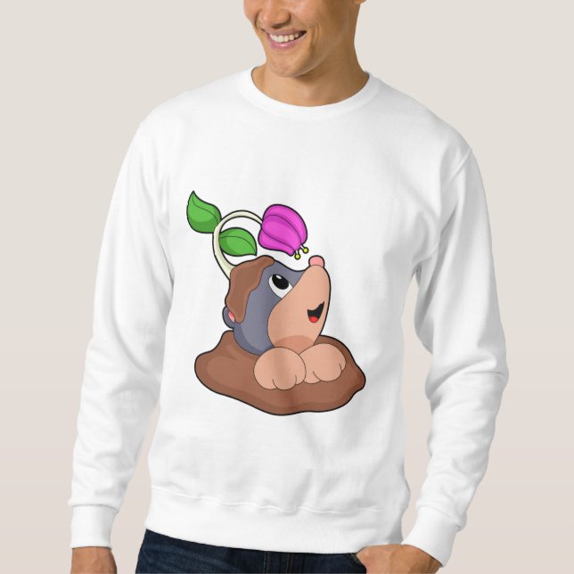 Blume der Mole Earth Sweatshirt (Vorderseite)