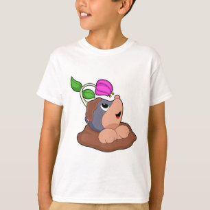 Blume der Mole Earth T-Shirt