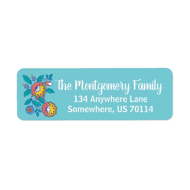 Blume der nordischen Volkskunst (Vorne)