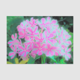 Blume der Pfefferminztinte-Drehung Seidenpapier