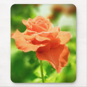 Blume der romantischen Rose Mousepad