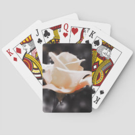 Blume der romantischen Rose Spielkarten
