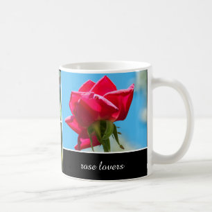 Blume der Rose - personalisiert Kaffeetasse