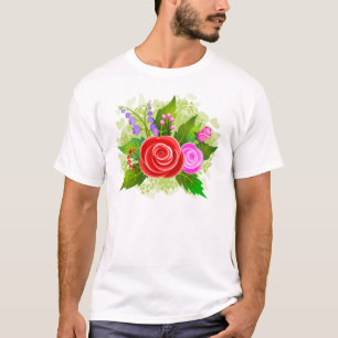 Blume der Rose T-Shirt