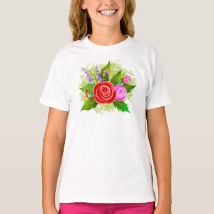 Blume der Rose T-Shirt