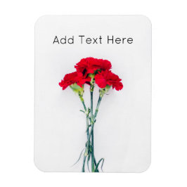 Blume der roten Narbe Magnet