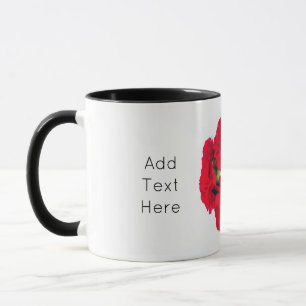 Blume der Roten Nation Tasse