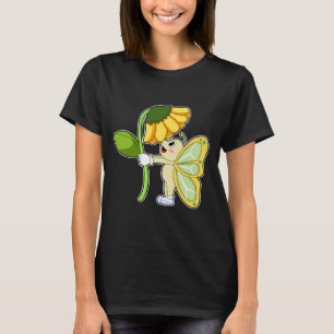 Blume der Schmetterlinge T-Shirt