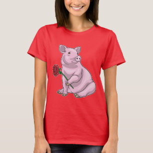 Blume der Schweinezucht T-Shirt