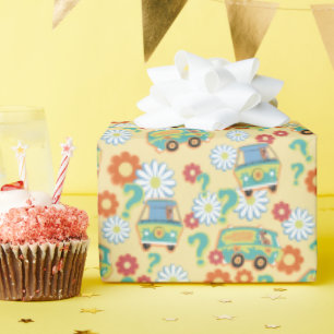 Blume der Scooby-Doo-Mystery-Maschine Geschenkpapier