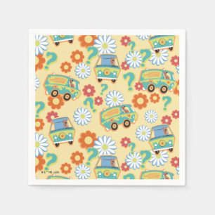 Blume der Scooby-Doo-Mystery-Maschine Serviette