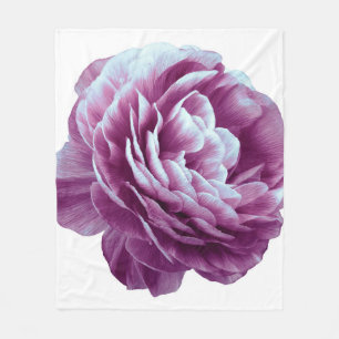 Blume der Vintagen Rose lila. Blume abgeschieden a Fleecedecke