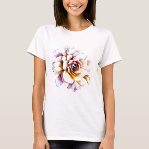 Blume der weißen Rose T-Shirt