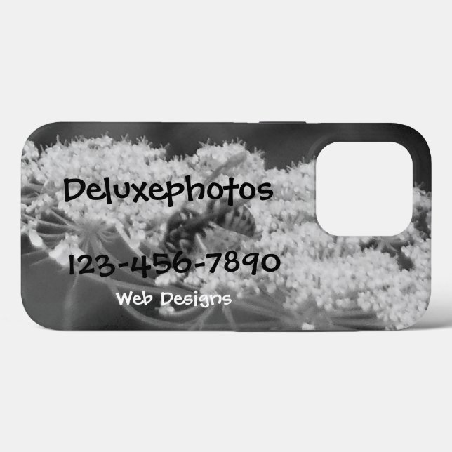 Blume der wild lebenden Bienen Case-Mate iPhone Hülle (Rückseite (Horizontal))
