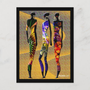 Blume der Wüste Postkarte